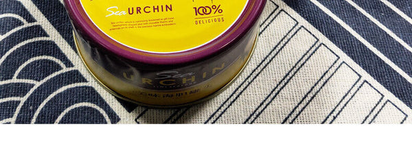 Ready-to-Eat  Sea urchin canned 120g sea urchin yellow delicious sashimi dishes