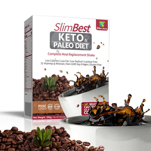 Natural Slimming Keto Coffee Diet Weight Loss Herbal Detox Instant Coffee 10g*20