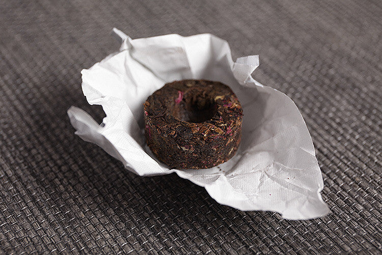 Yunnan Puerh Tea Golden Rose Tuo Tea Puerh Ripe Tea 500g Bulk