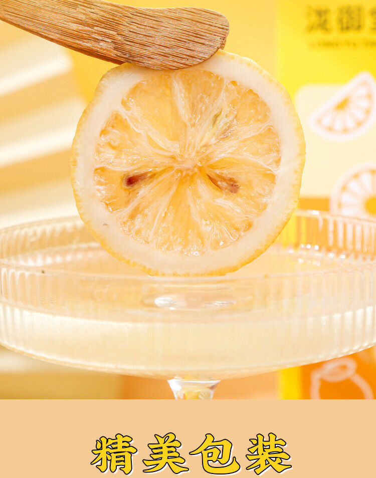 Freeze Dried Honey Lemon Slices Cold Brew Fruit Tea 20 Sachets