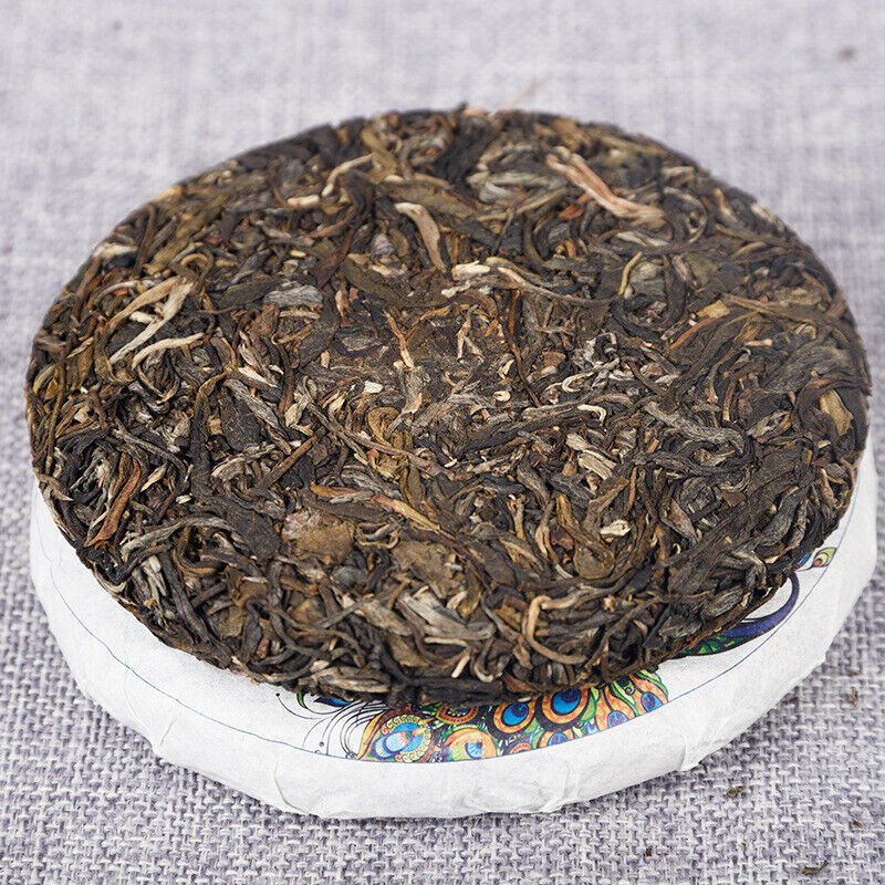 200g Yunnan Tea Pu'er Raw Tea Cake 薄荷塘茶饼