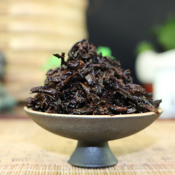 Yunnan Tea Tree King Puerh Tea Bulang Mountain Puerh Ripe Tea Cake 357g/12.59oz