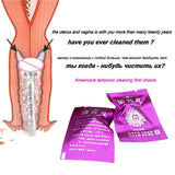 New 10Pcs/Set Herbal Tampons Vaginal Clean Point Tampon Feminine Hygiene Product