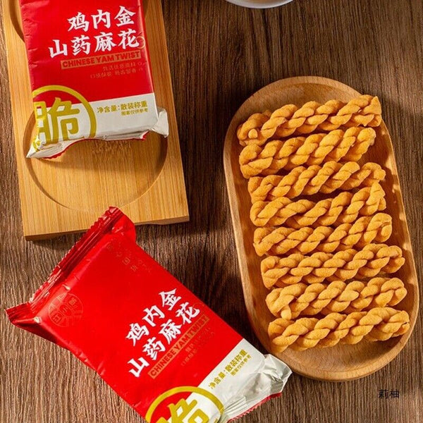 Premium Jiang Xiaoyan Yam Twists Five Spice Flavor Crispy Yam Snack