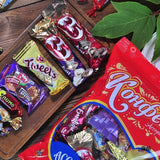 Russian Imported Chocolate Candy Mixed Nougat Purple Sugar Snack Treat