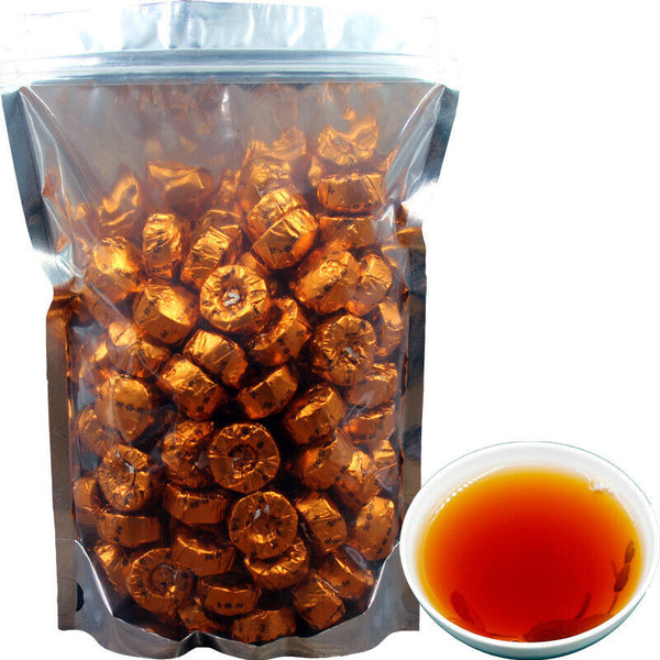 500g Dai Jia Nuoxiang Tuo Tea Yunnan Pu'er Ripe Tea Nuoxiang Tuo Mini Tuo Tea