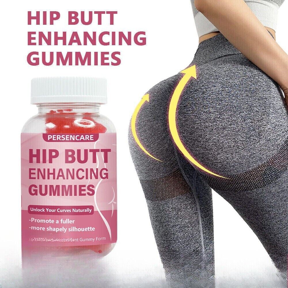 Curvy Support Gummies 60ct Natural Booty Enhancement Herbal Premium Blend