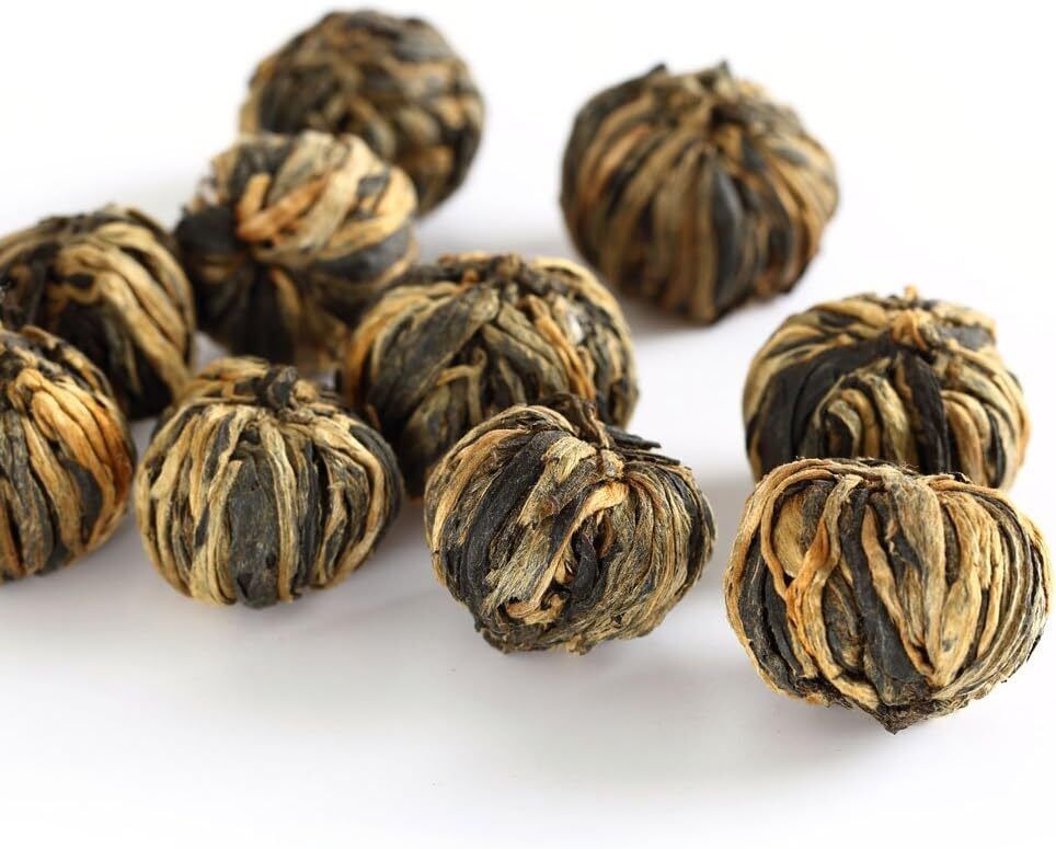 250g Nonpareil Yunnan Black Tea - Fengqing Dian Hong Loose Leaf Dragon Pearl Main image