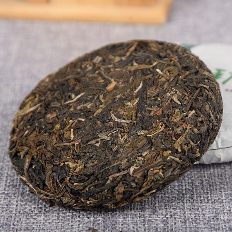 100g Laobanzhang Tea Cake Yunnan Tea Pu'er Tea Cake Tea Cake  Spring Tea