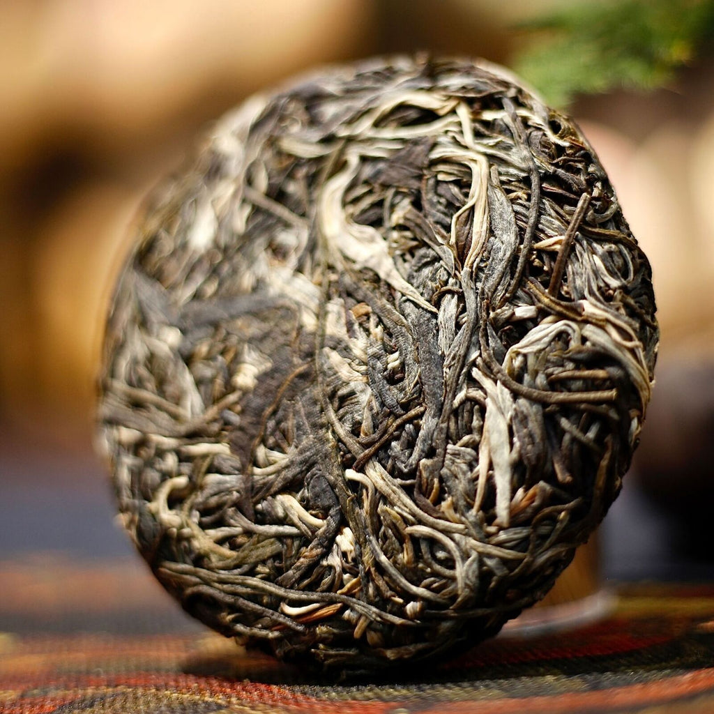 Yunnan Menghai Puerh Tea Old Panzhang Ancient Cabbage Raw Tea Cake 100g/3.52oz