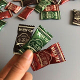 Tea Flavored Candy Circles Black Green Oolong Delicious Snack