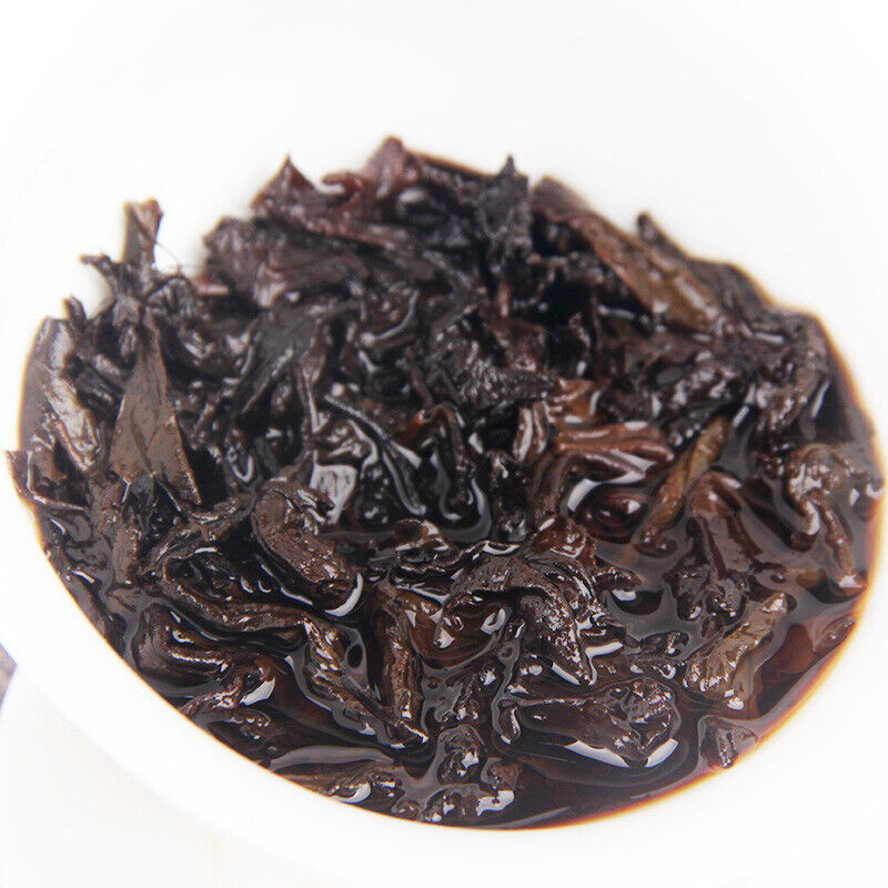 500g Aged Old Banzhang Ancient Tree Tea Leaves Yunnan Pu'er Ripe Tea Column