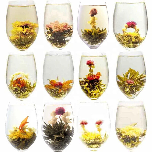 Handmade Gomphrena 20 Flavors of Blooming Flower Tea Ball 20pcs