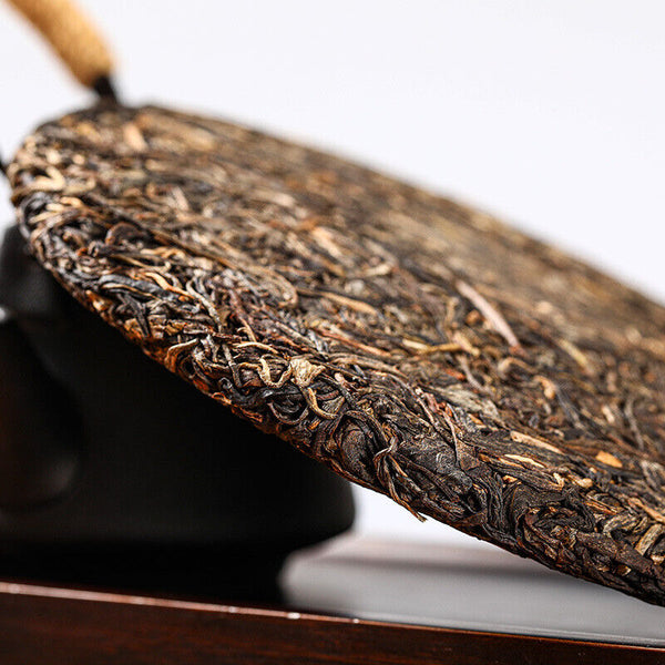 Puerh Tea Pu-erh Tea Cake Raw Pu'er Black Seal Antique Tea 357g Puerh Tea Cake