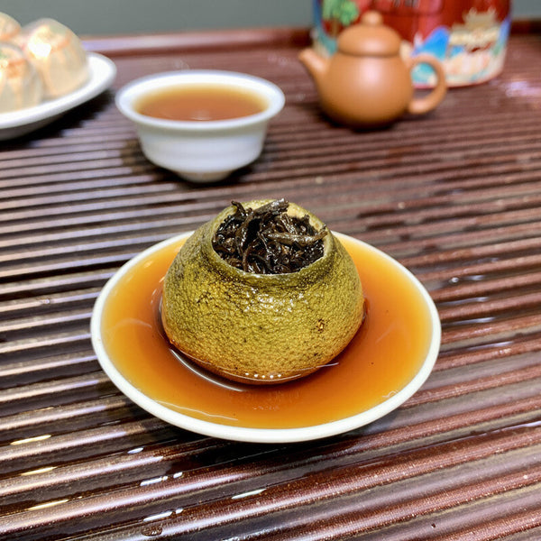 Xinhui Raw Sun-dried Tianma Xiaoqingkan Canned Puerh Ripe Tea 500g