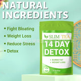 14 Days Detox Slim Tea Herbal Tea Weight Loss Fast 14 Tea Bags
