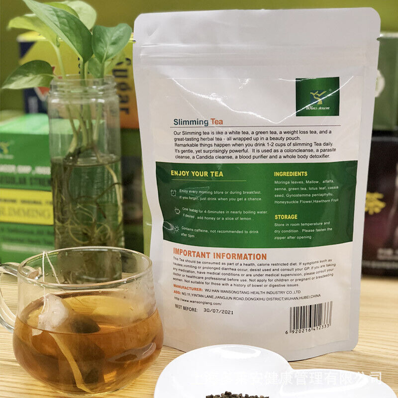 Slimming tea wellness tea Rapid Fat Burning Tea 21 Tea Bags