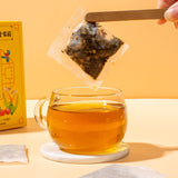 Green Money Tree Tea: Corn Silk, Mulberry, Burdock, Lotus Leaf Herbal Blend