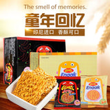GEMEZ Indonesia Crispy Noodles Spicy Snacks Dried Instant Noodles 30 Pack 420g