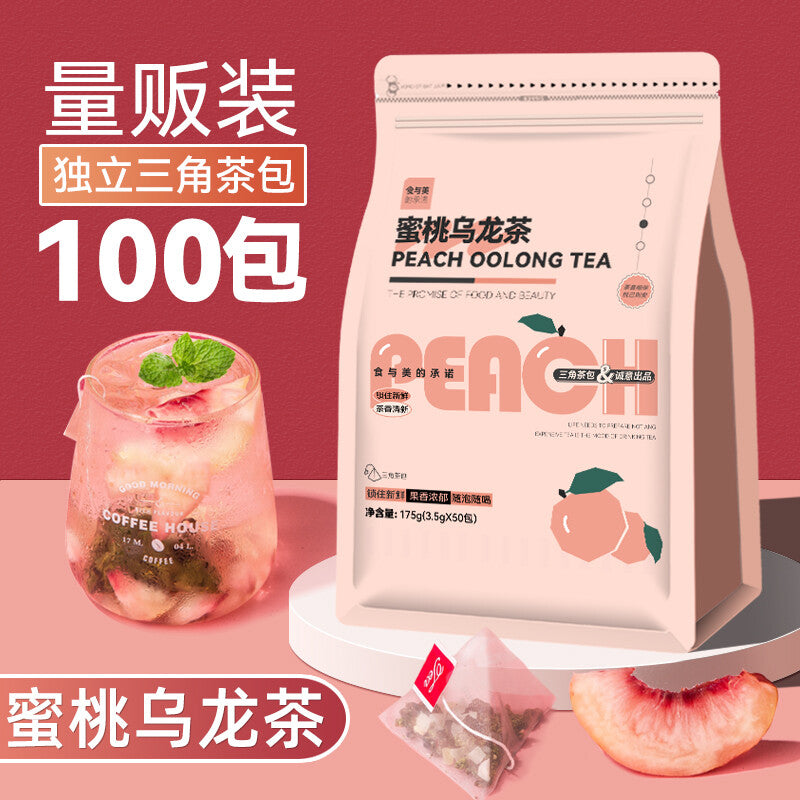 Peach White Peach Oolong Tea Bags Fruit Flower Tea Blend Healthy Small Pack