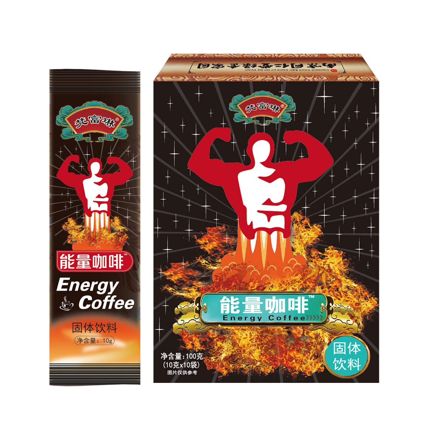 Tongrentang Energy Coffee Solid Drink Tonic Instant Coffee Energy Coffee 100g