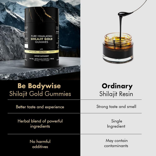 Shilajit-Gummis aus dem Himalaya zur Unterstützung des Immunsystems