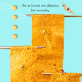 Spicy Gluten Latiao, Chinese Special Snack Food 78g (Pack of 2) Spicy Strips