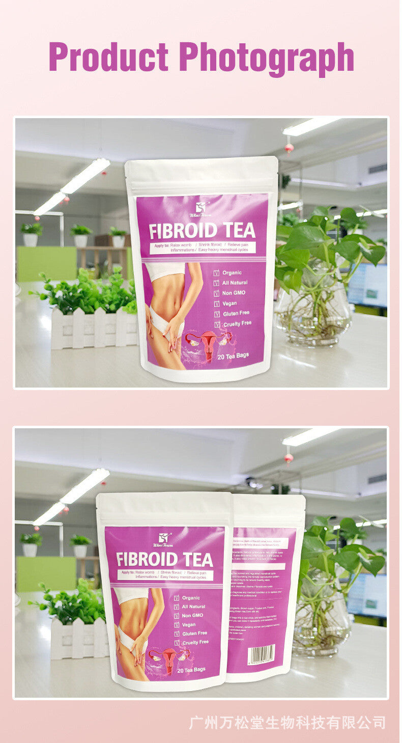 Reproductive Health Nourishment Fibroid Tea Herbal Fiber Blend for Female