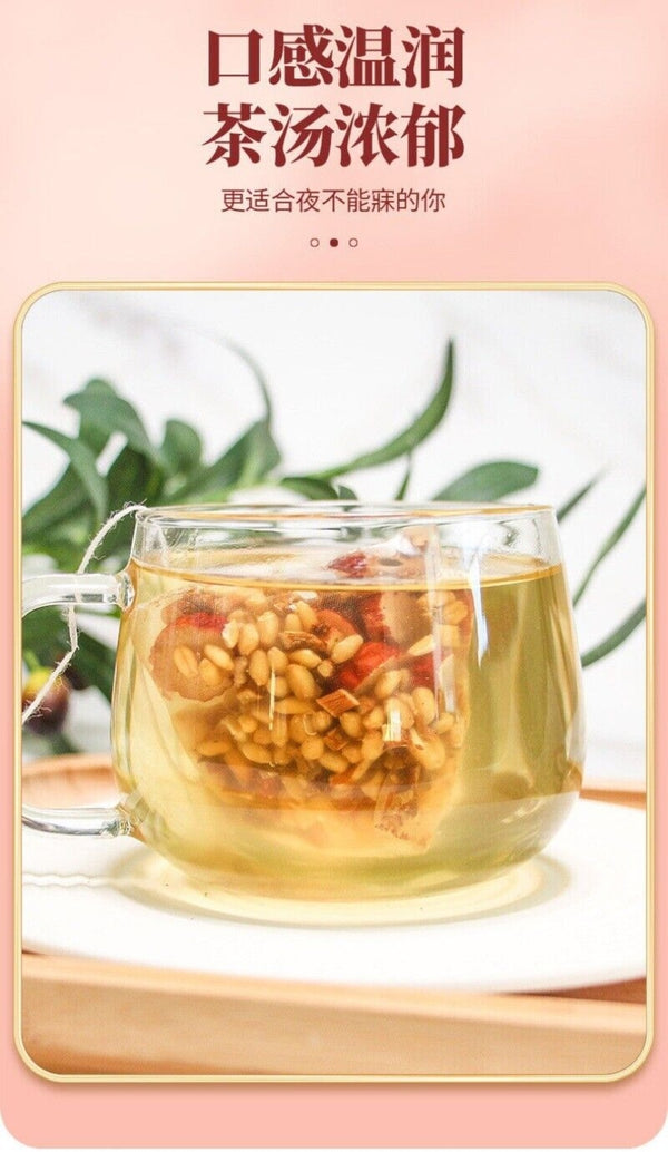 Licorice Wheat Jujube Tea 480g Glycyrrhiza Herbal Blend Easy Brew Triangle Bags