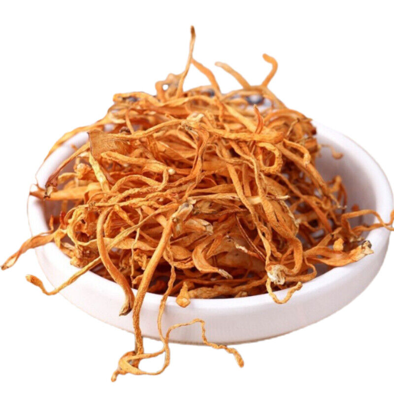 Chinese Anti-aging Cordyceps Flower100g Chong Cao Hua Lowering Blood Pressure Main image