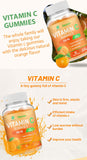 Vitamin C Vegan Gummies Natural Orange 60 Vegan Capsules