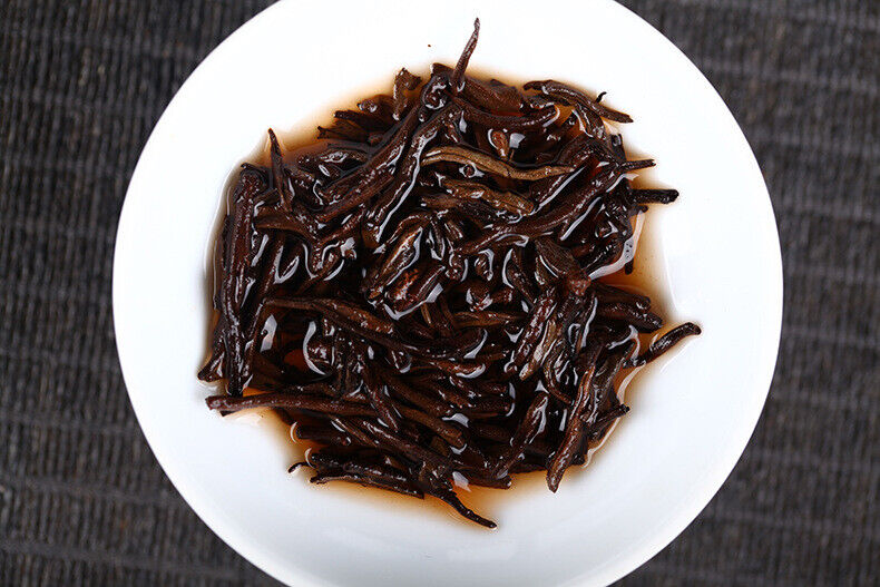 500g Yunnan Pu'er Tea Menghai Spring Tea Golden Buds Ripe Tea Loose Tea