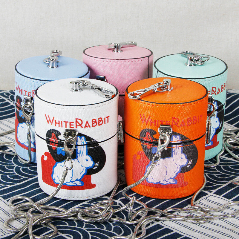 White Rabbit Milk Candy Messenger Bag Gift Box Wedding Candy 130g 大白兔斜挎包礼盒奶糖 Secondary image
