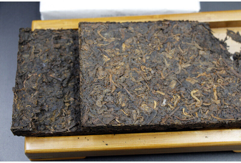 Thé en brique du Yunnan Banzhang Pu'er thé noir Menghai mûr 200g