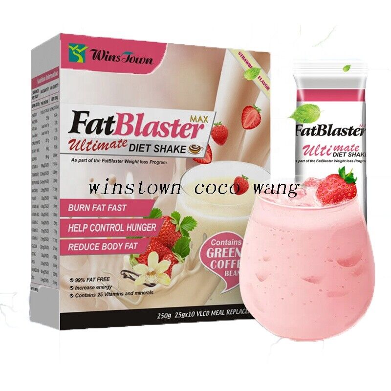 Fat Burner Meal Milk  Fat Blaster Strawberry Diet Shake Green Coffee Main image