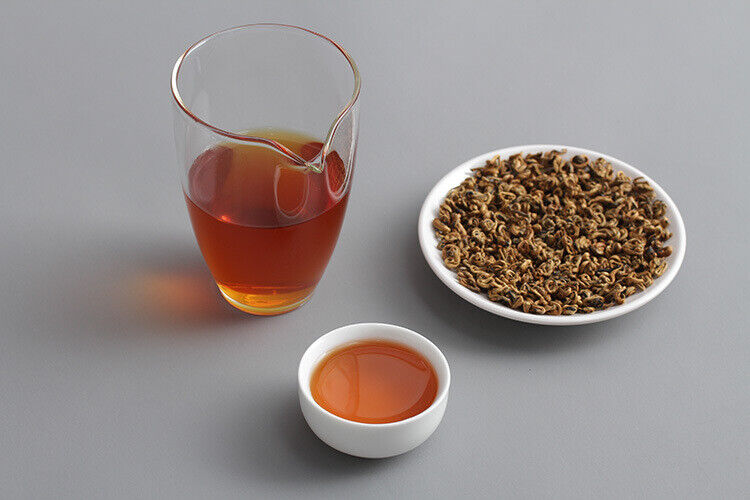 500g Yunnan black tea Fengqing Dian Hong Jin Luo (No. 2) early spring tea