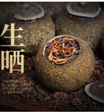 Grüner Orangenschalen-Pu-erh-Tee Reifer Tee Mandarinenschalen-Kumquat-Pu'er