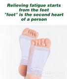 Detox Slimming Wormwood Bamboo Charcoal Foot Patch Herbal Detox Foot Patch 30pad