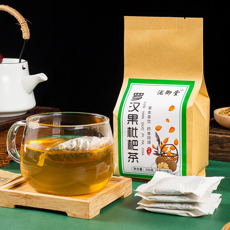 Herbal Luo Han Guo Tea with Loquat, Mint & Chrysanthemum