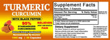 Turmeric With 95% Curcumin Joint and Muscle Pain Relief With Black Pepper