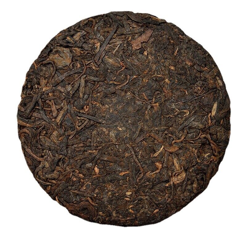 Yunnan Pu-Erh Tea Cooked Tea Cake Bailing Golden Bud Cooked Cake 100g/3.52oz