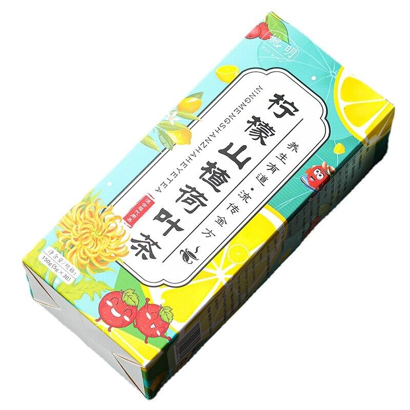 150g Lemon hawthorn lotus tea 16flavors non-fat tea non-fat flow health care tea Secondary image
