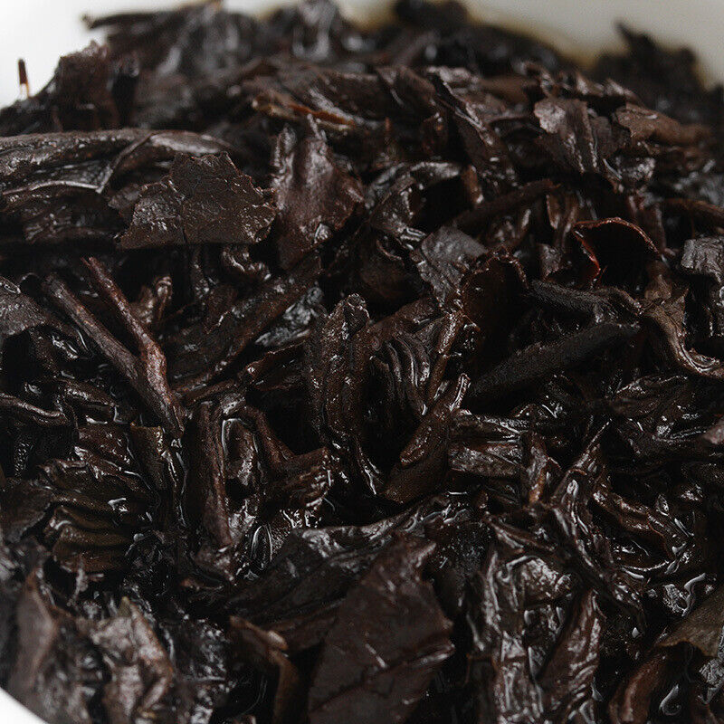 Menghai Pu'er ripe tea small square brick tea leaves sinensis word Pu'er tuocha