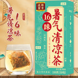 Circulating golden formula 16 flavours summer cooling tea mint honeysuckle tea
