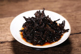 357g Yunnan OldPanzhang Puerh Ripe Tea Cake Menghai Flavor Pure Material