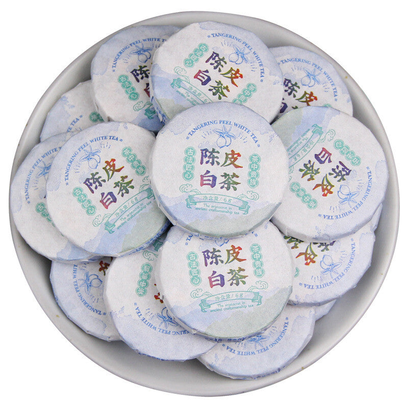 Yunnan Aged White Tea Small Tea Cakes Tangerine Peel White Tea Pressed Tea