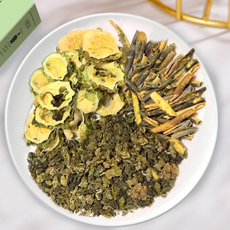 Mulberry Leaf & Bitter Melon Tea with Winter Melon Peel Herbal Wellness Drink