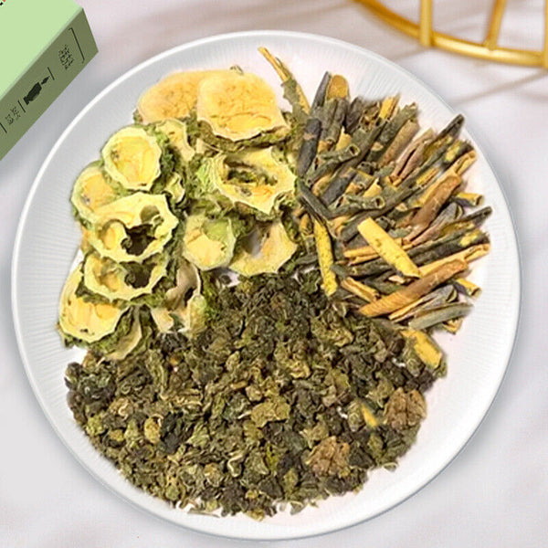 Mulberry Leaf & Bitter Melon Tea with Winter Melon Peel Herbal Wellness Drink