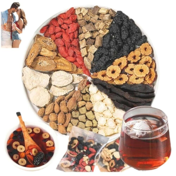 Ginseng Six Treasure Herbal Tea 2025 Traditional Chinese Kidney Support Blend