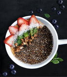 Genuine Chia Seeds Ready-to-eat and Can Be Paired with Oatmeal